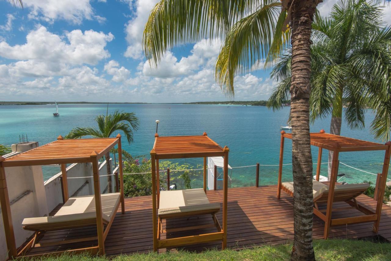 Hotel Villa Esmeralda Bacalar Dış mekan fotoğraf